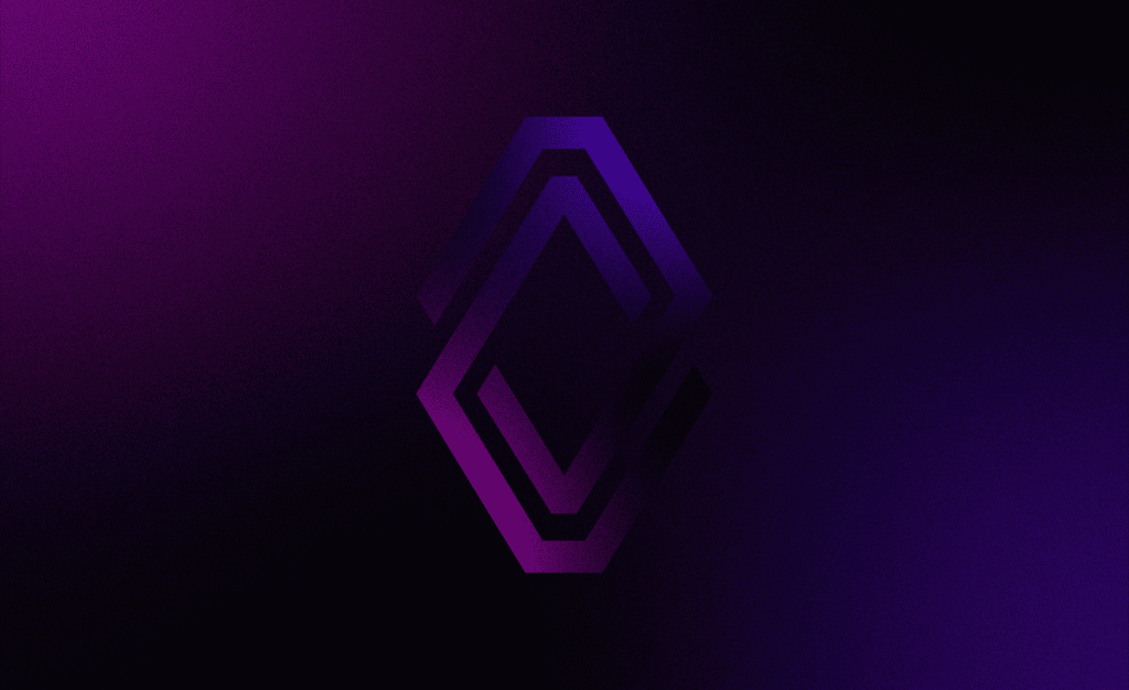 Purple logo for Prizm Physio on a dark gradient background