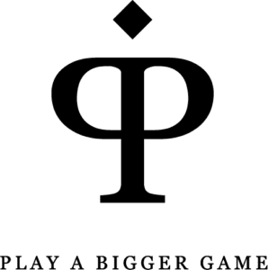 Black logo for Play A Bigger Game