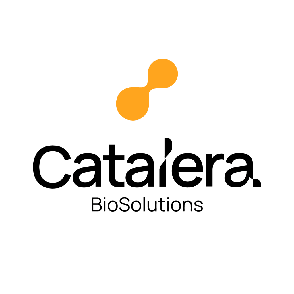 Orange and black Catalera Biosolutions logo